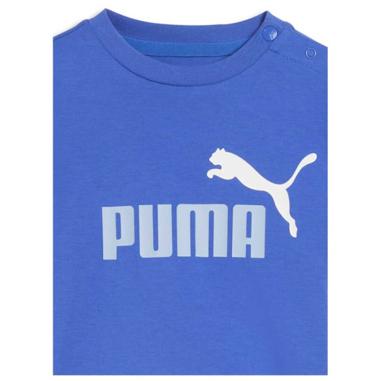 Puma Βρεφικό σετ Minicats Essentials Tee and Shorts Set